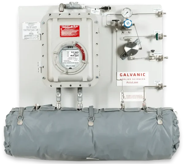 AccuLase automated gas monitoring panel